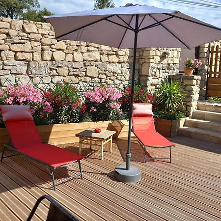 Chez Daniele Chambre Avec Jacuzzi Et Terrasse Privee Murs  Bagian luar foto
